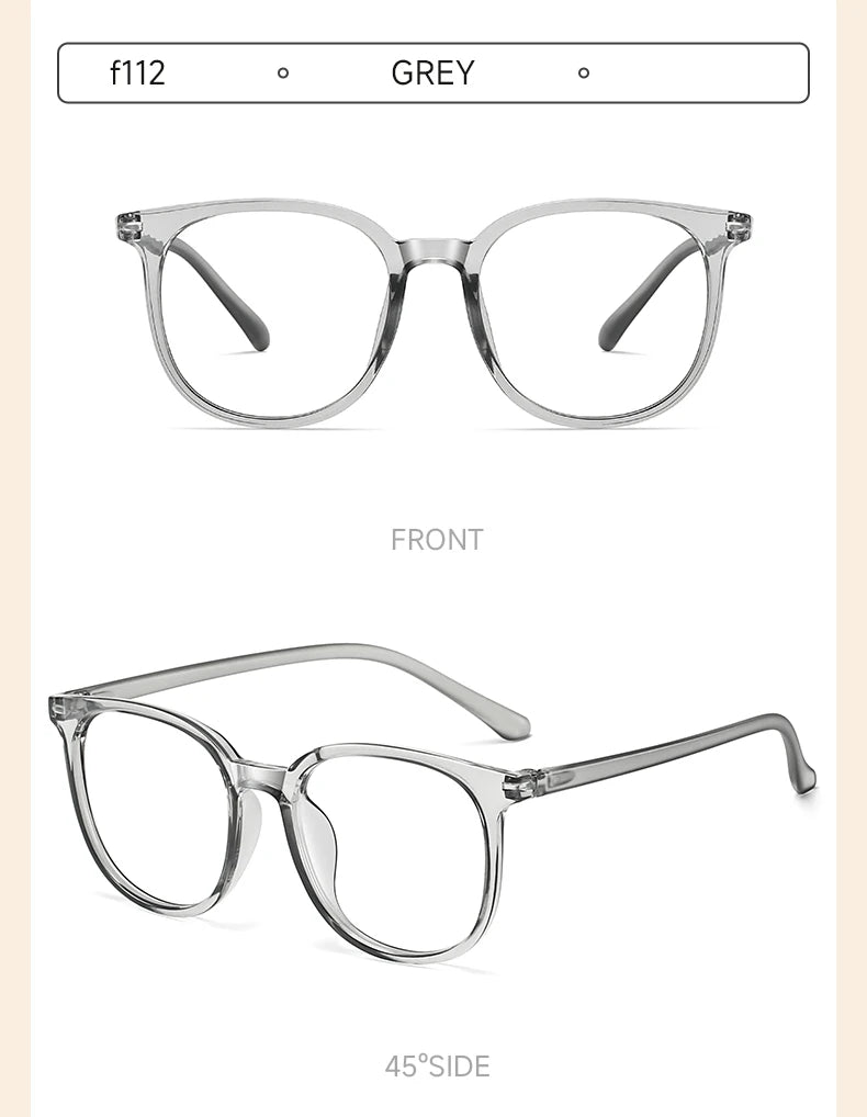 Gafas de sol fotocromáticas de montura grande - Gafas de moda UV400 para oficina y exterior