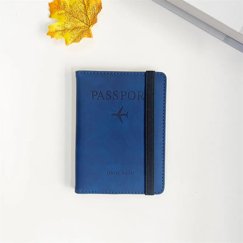 Passport & Travel Wallet VintageShield RFID Holder