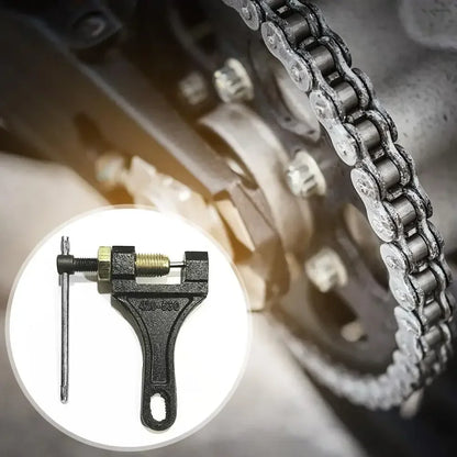 Motorcycle Chain Breaker & Link Splitter Tool Universal 420-530 Carbon Steel