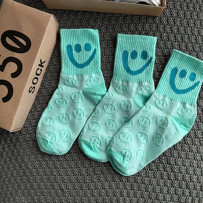 Cute Socks 3-Pair Gift Box Set – Korean Style | Unisex