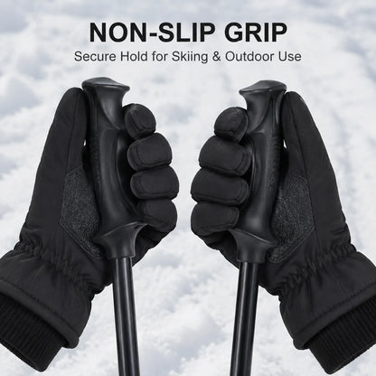Winter Ski Gloves, Touchscreen & Windproof