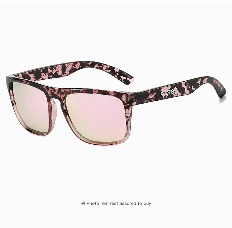 Gafas de sol deportivas polarizadas envolventes - Rendimiento UV400 para exteriores