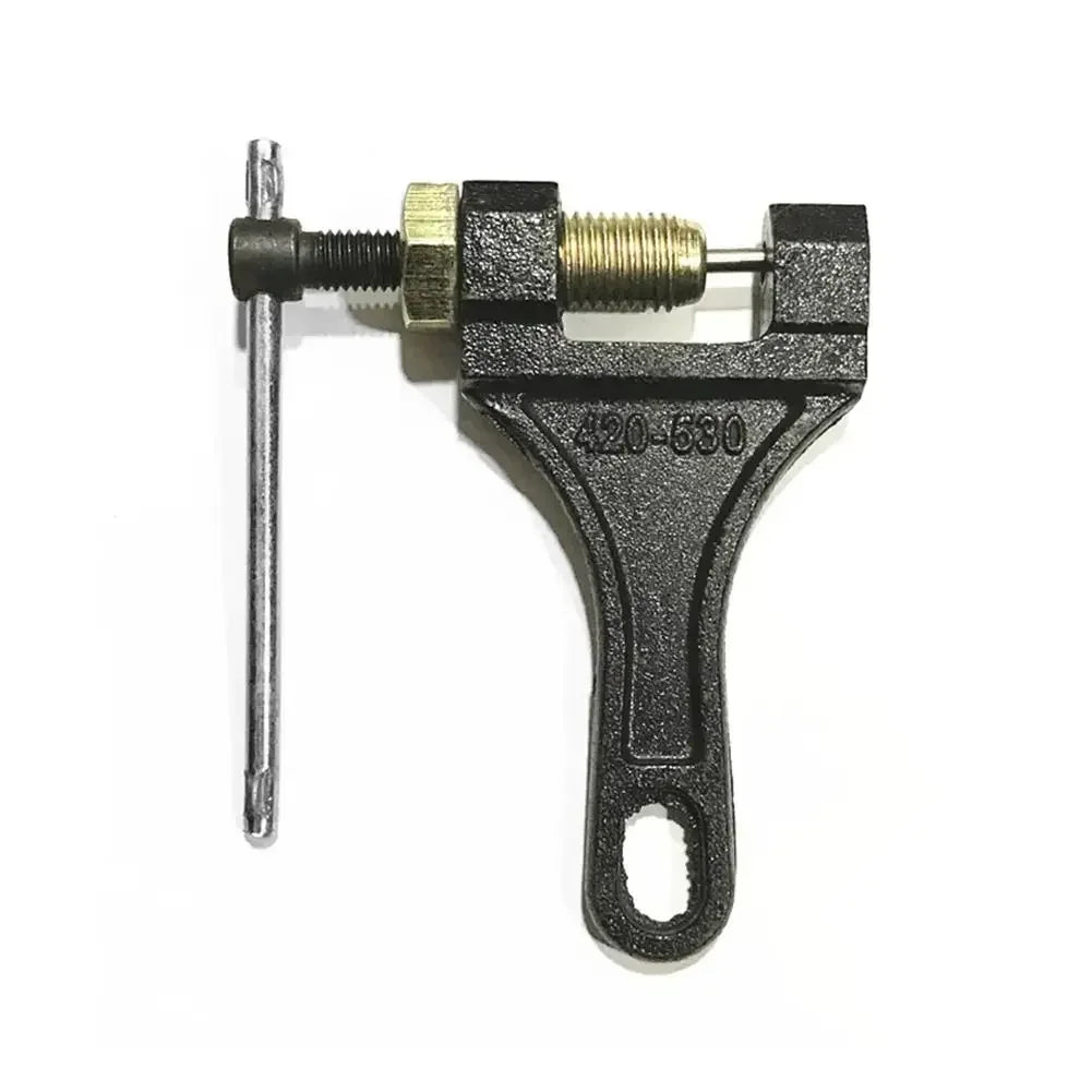 Motorcycle Chain Breaker & Link Splitter Tool Universal 420-530 Carbon Steel