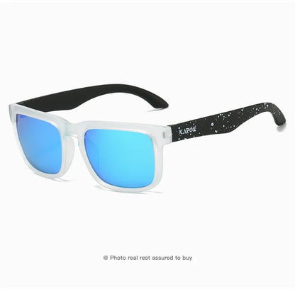 Gafas de sol deportivas envolventes - Polarizadas UV400 para correr y andar en bicicleta