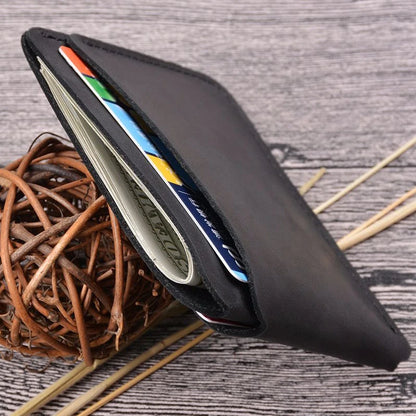 VaultSlim Genuine Leather Card Holder with RFID Shield
