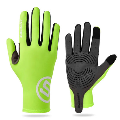 Full Finger Cycling Gloves - Padded, Breathable, Touchscreen, 6 Colors, S-XL