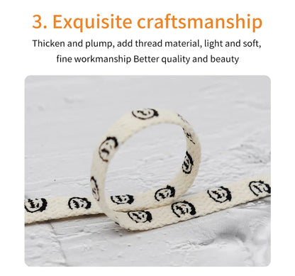 Bandana Graphic Flat Shoelaces, 70–200 cm