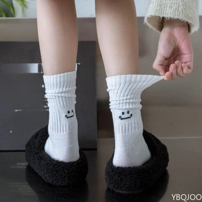 Unisex Crew Socks 5-Pack – Polyester Knit, One Size
