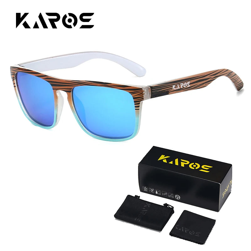 Gafas de sol deportivas polarizadas de camuflaje - Rendimiento al aire libre UV400