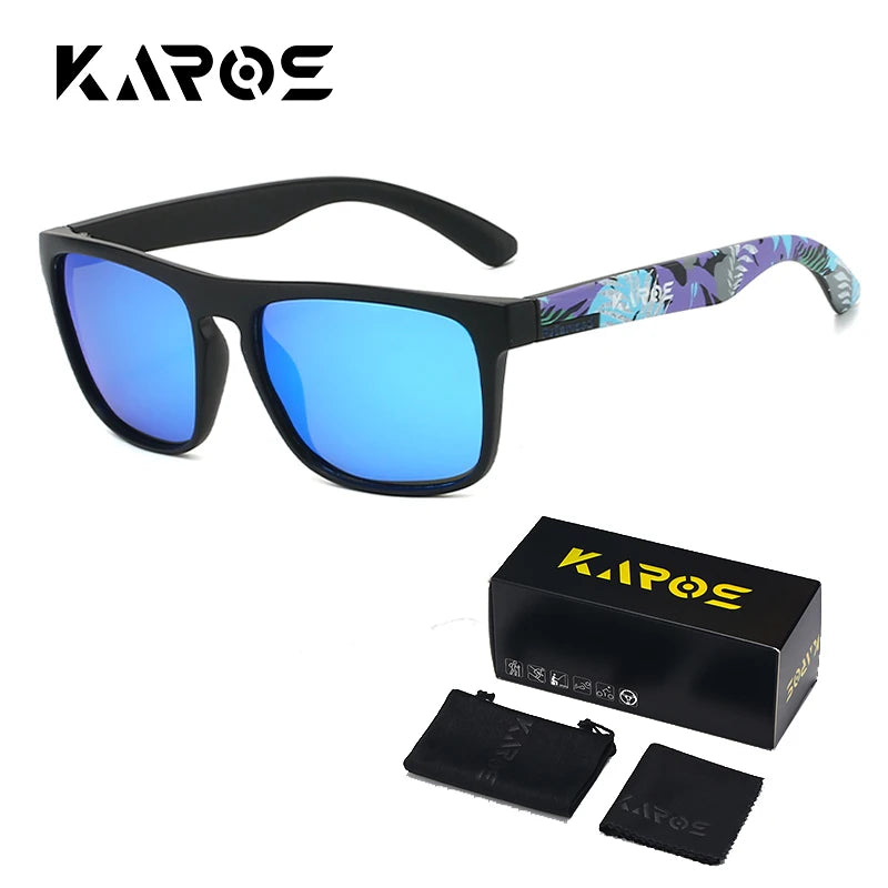 Gafas de sol deportivas polarizadas de camuflaje - Rendimiento al aire libre UV400