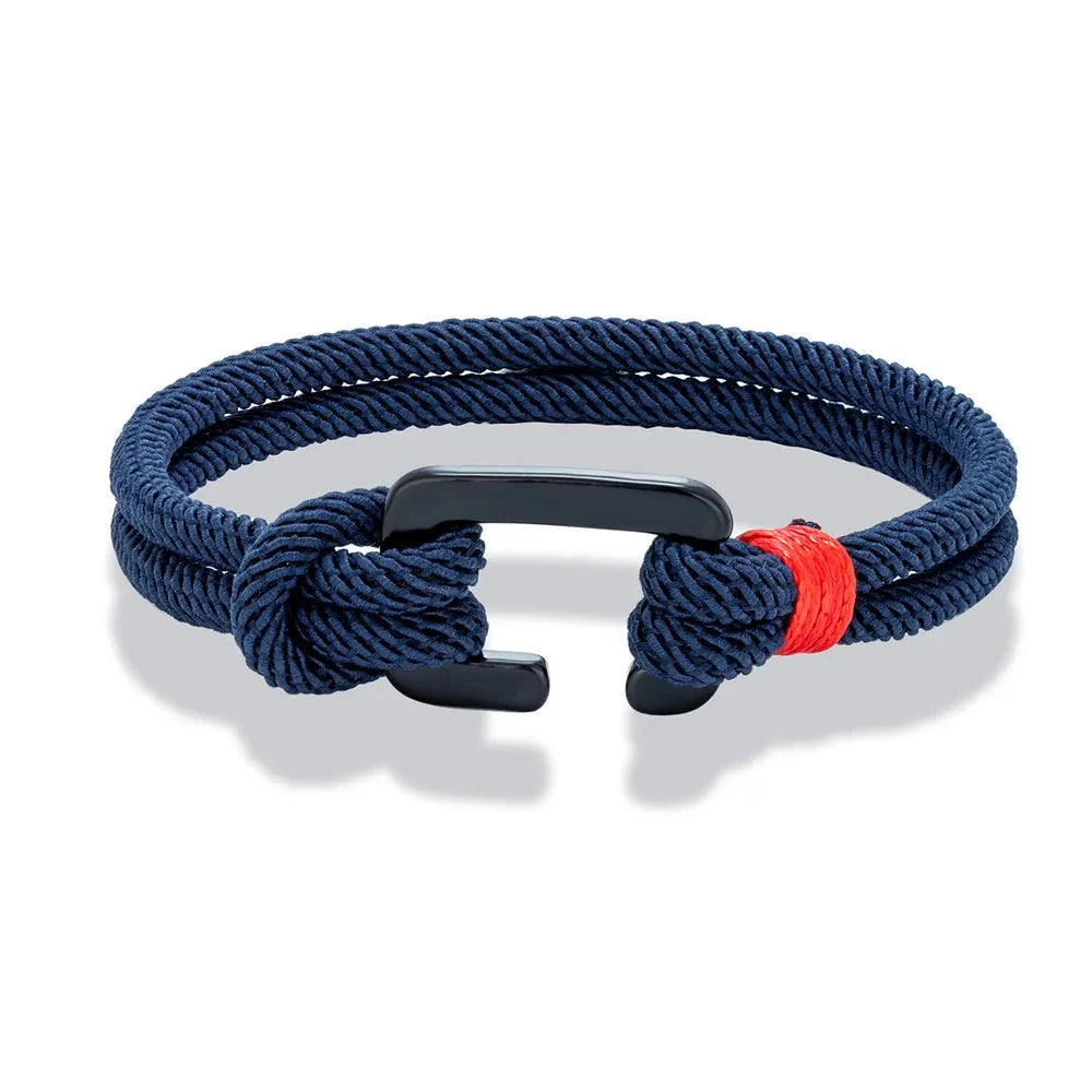 Modern Nautical Rope Bracelet  Minimalist Design with C Clasp deideas