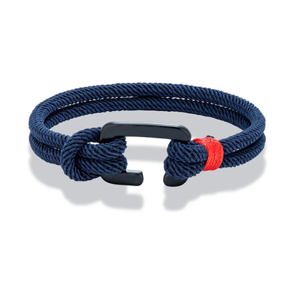 Modern Nautical Rope Bracelet  Minimalist Design with C Clasp deideas