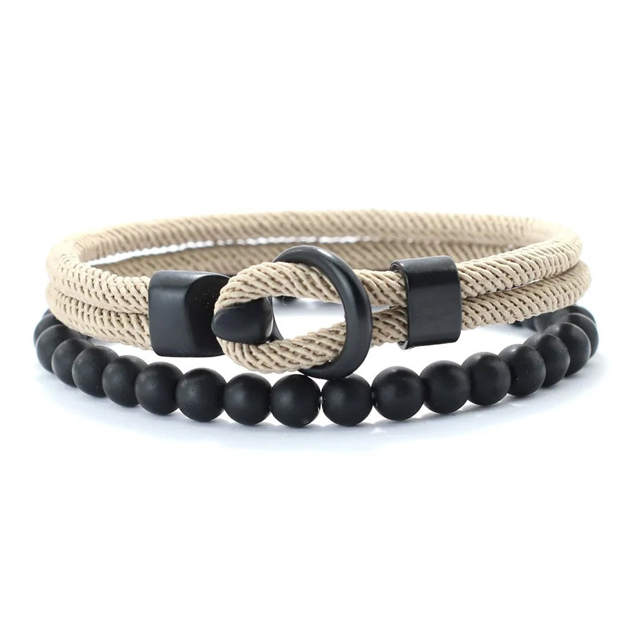 Bracelets Onyx Minimal A simple but powerful set, with the elegance of onyx deideas