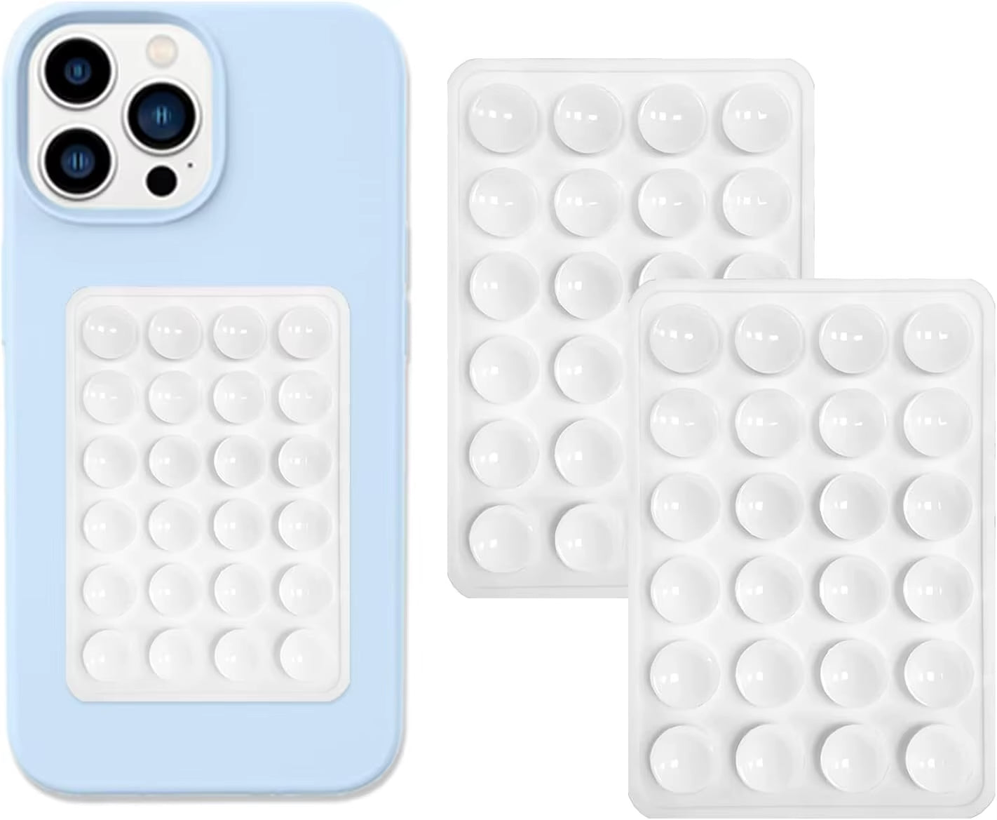 Sticky Grip Silicone Suction Case Secure, Non-Slip Mount for iPhone deideas