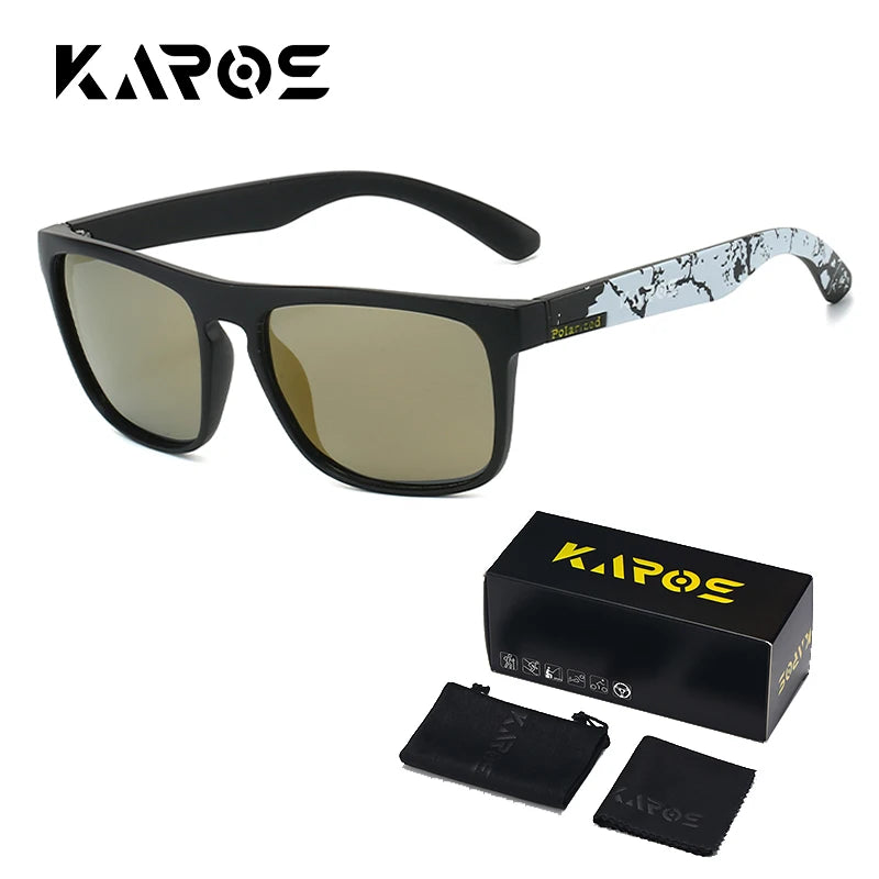 Gafas de sol deportivas polarizadas de camuflaje - Rendimiento al aire libre UV400