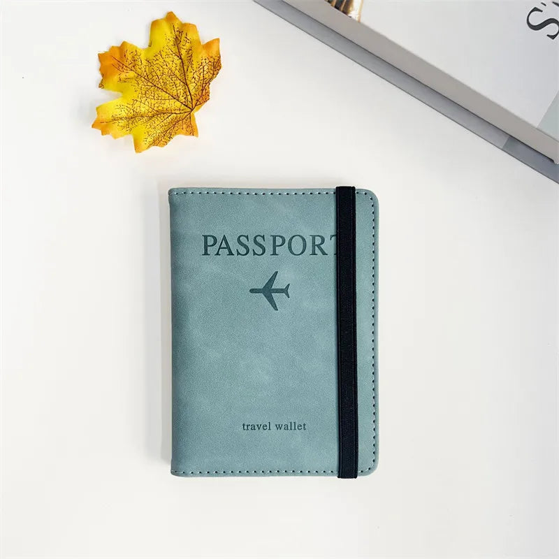 Passport & Travel Wallet VintageShield RFID Holder