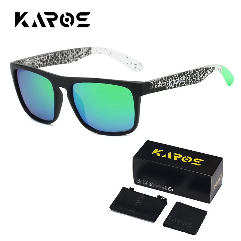 Gafas de sol deportivas polarizadas de camuflaje - Rendimiento al aire libre UV400