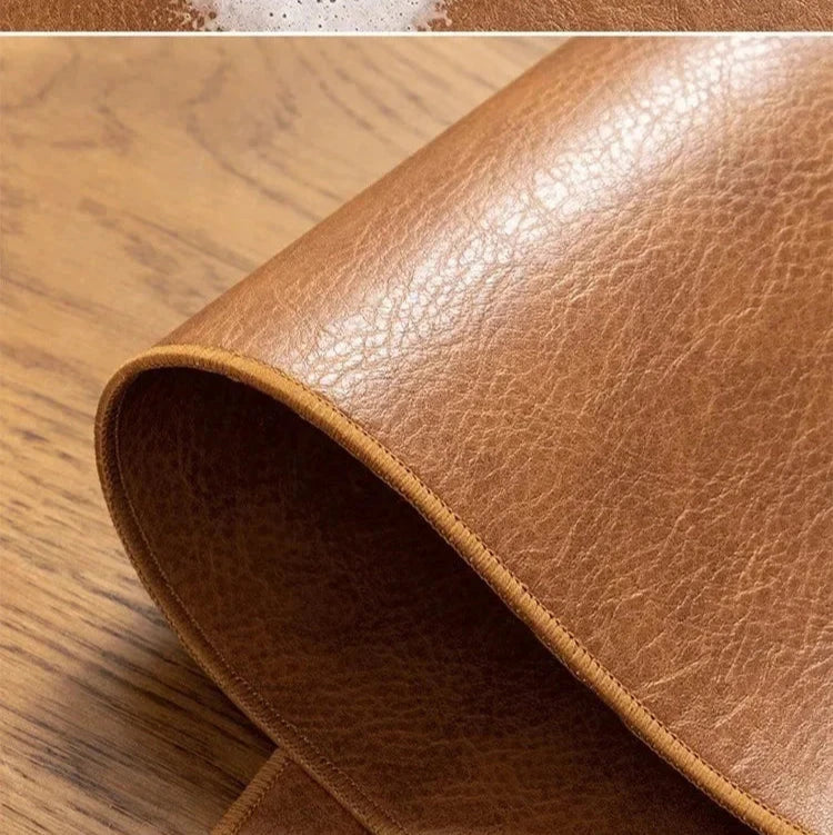 Retro Large Mouse Pad – Waterproof, Non-Slip PU Suede Desk Mat for Computer & Gaming deideas
