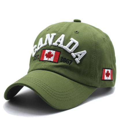 Canada 1867 Printed Duckbill Cap, Adjustable