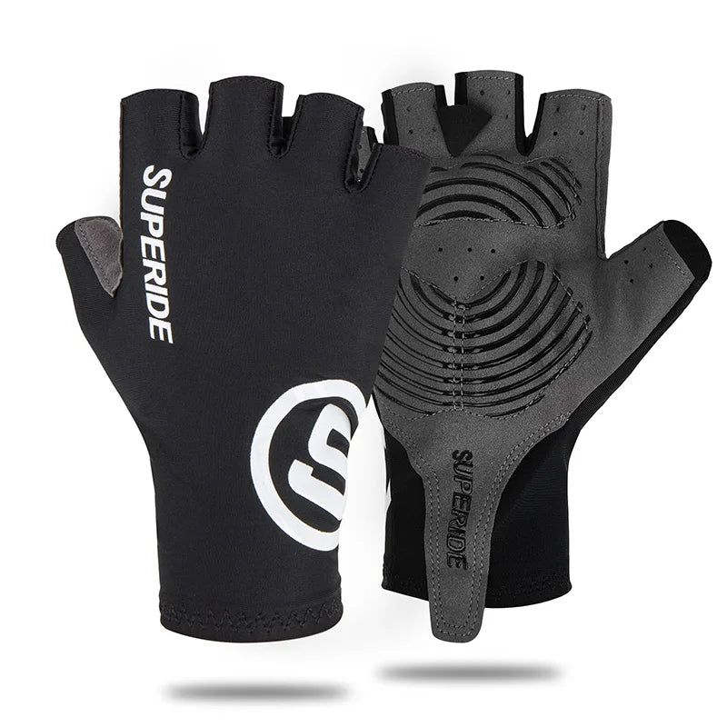 Half Finger Cycling Gloves - Padded, Anti-Sweat, Breathable, 6 Colors, S-XL