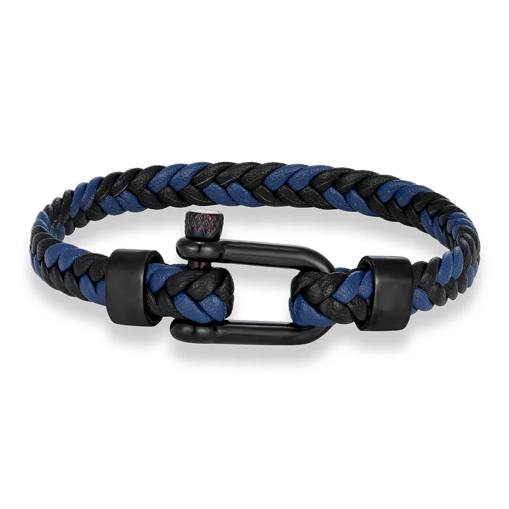 Pulsera Minimalista de Cuero - Cierre Magnético, Acero Inoxidable, 6 Colores, 4 Tamaños, Unisex