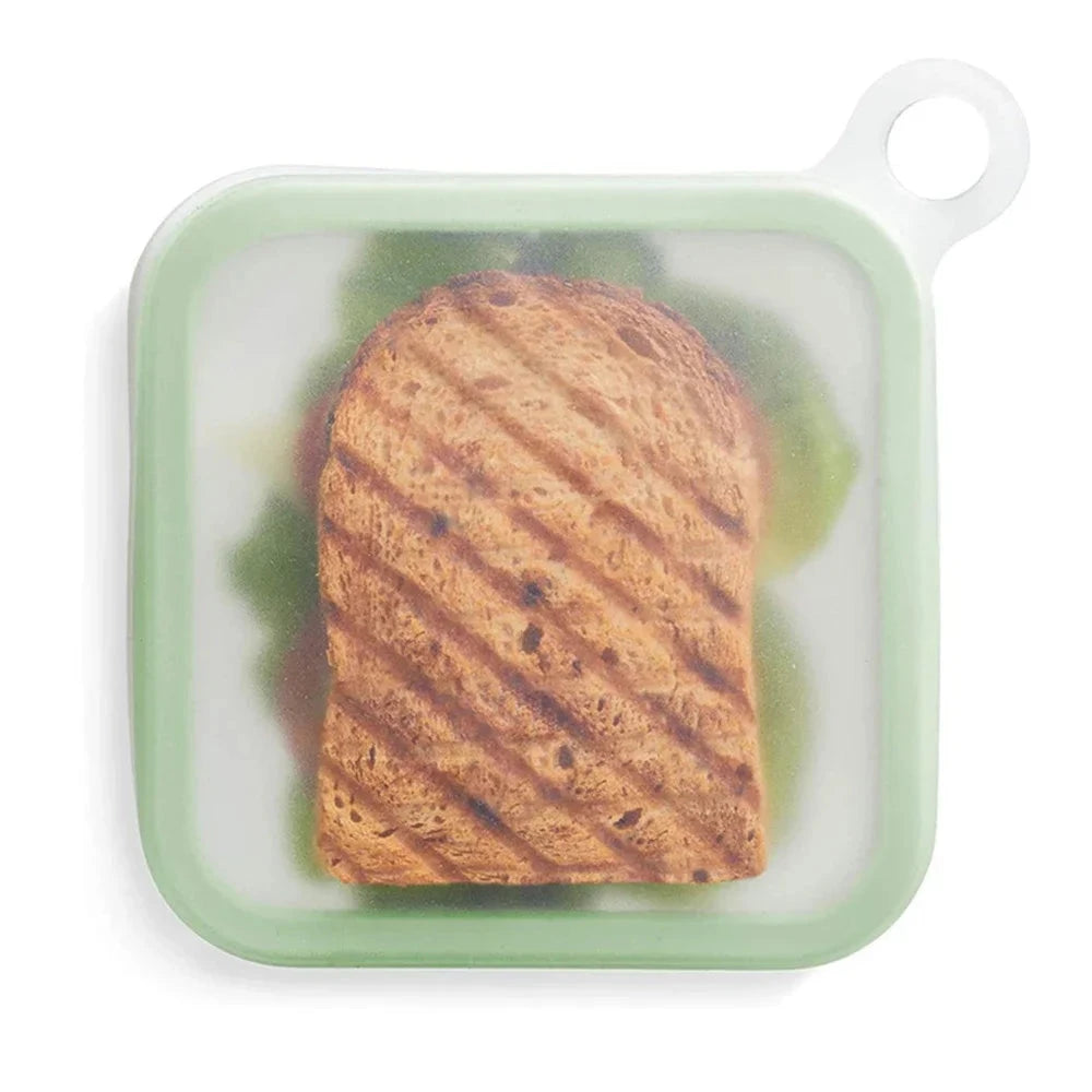 Portable Silicone Lunch Box  Sandwich & Snack Container deideas