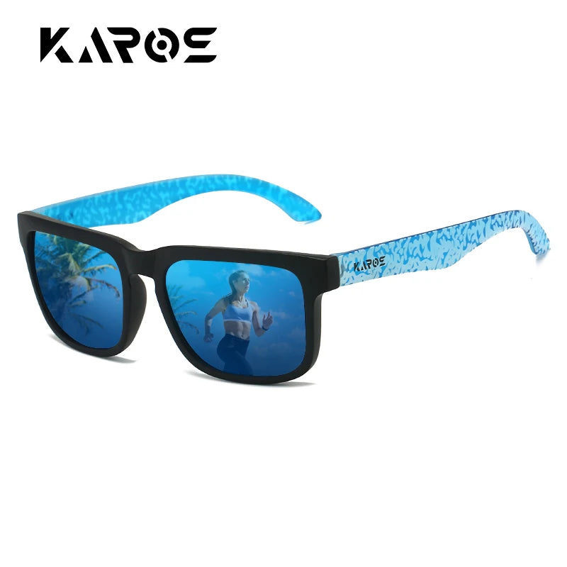 Gafas de sol deportivas envolventes - Polarizadas UV400 para correr y andar en bicicleta