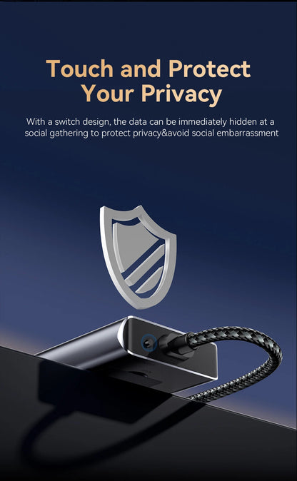 USB-C Hub 8-in-1 with SSD Storage - 4K HDMI, 100W PD, SD Card Reader | Universal Laptop Dock 2018+