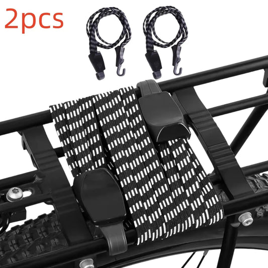 Elastic Bungee Strap with Hooks  Bike Cargo & Luggage Holder deideas