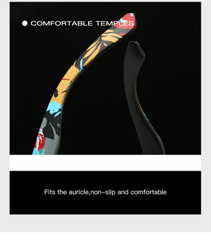 Gafas de sol deportivas polarizadas envolventes - Rendimiento UV400 para exteriores