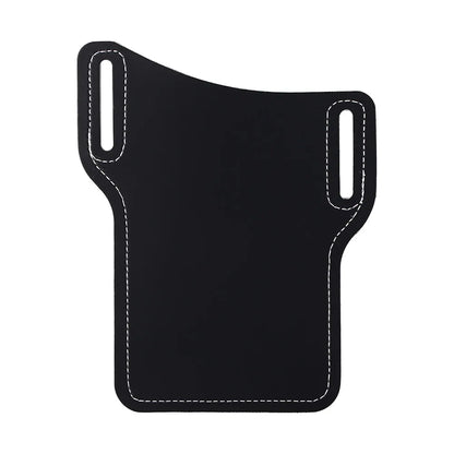 Funda de cuero para teléfono con clip para cinturón – Estuche de cuero sintético para hombres, 2 colores