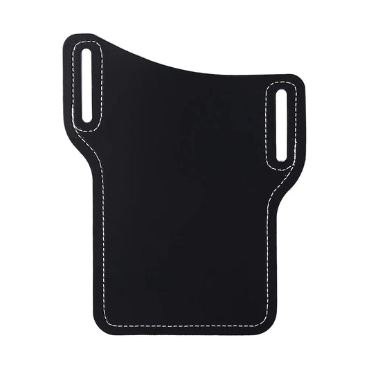 Funda de cuero para teléfono con clip para cinturón – Estuche de cuero sintético para hombres, 2 colores