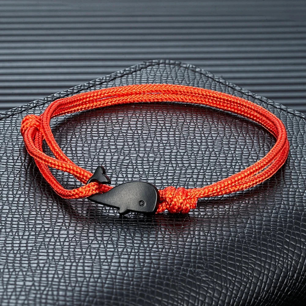 Ocean Whale Paracord Bracelet Waterproof Surfer Style for Men & Women deideas
