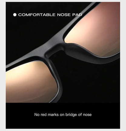 Gafas de sol deportivas polarizadas envolventes - Rendimiento UV400 para exteriores