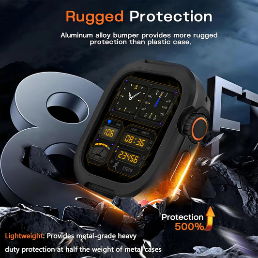 Aluminum Alloy Case for Apple Watch Ultra & Series 11-7