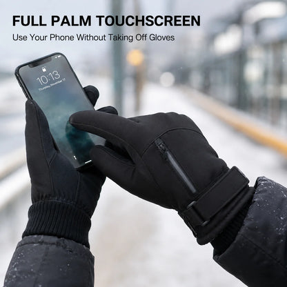 Winter Ski Gloves, Touchscreen & Windproof