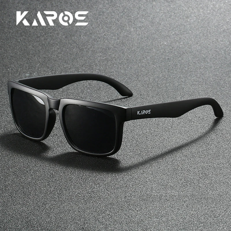 Square Polarized Sunglasses - UV400, PC Frame, Mirror Lens, 6 Colors, Unisex