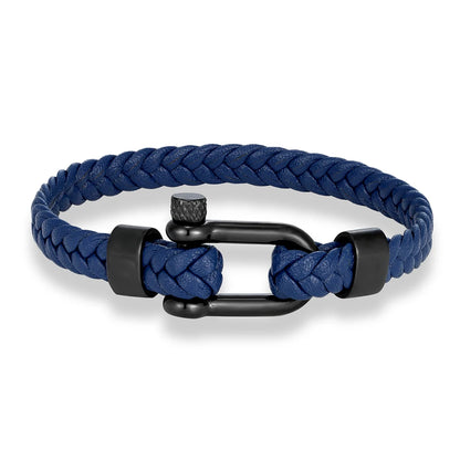 Pulsera Minimalista de Cuero - Cierre Magnético, Acero Inoxidable, 6 Colores, 4 Tamaños, Unisex