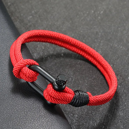 New Rope Bracelet Men Detachable Buckle Nautical Wrap Braclet Grade A 4mm Thread Outdoor Sports Fabric Braslet Armband Herren deideas