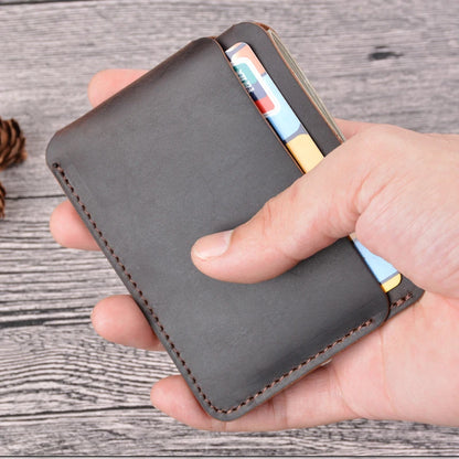 VaultSlim Genuine Leather Card Holder with RFID Shield