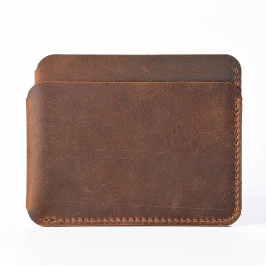VaultSlim Genuine Leather Card Holder with RFID Shield