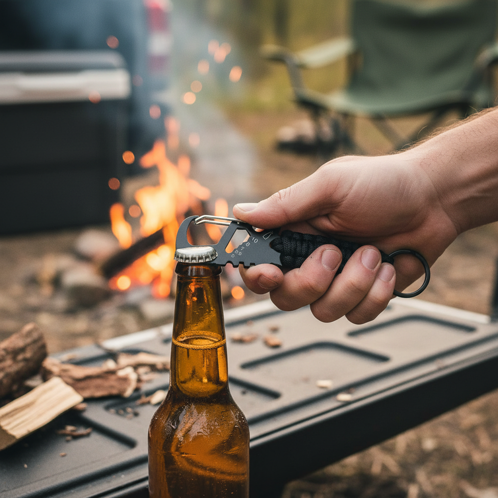 AdventureMate - Bottle Opener Action Black