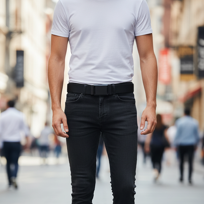 Canvas Tactical Belt - Street style
