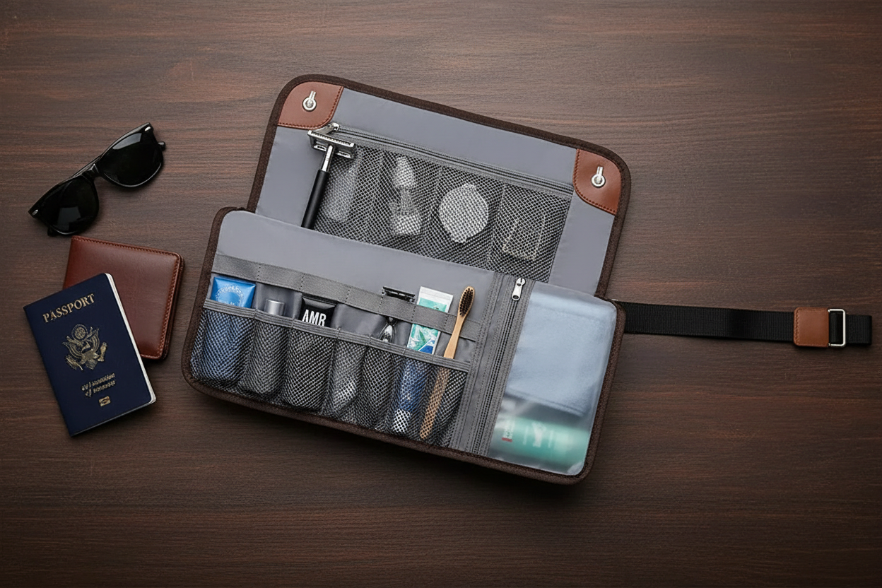 Dopp Kit - Flat lay
