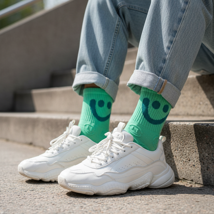 Happy Face Socks - Unisex street