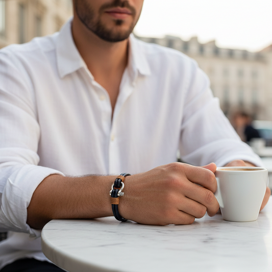 Horseshoe Bracelet - Café urbano