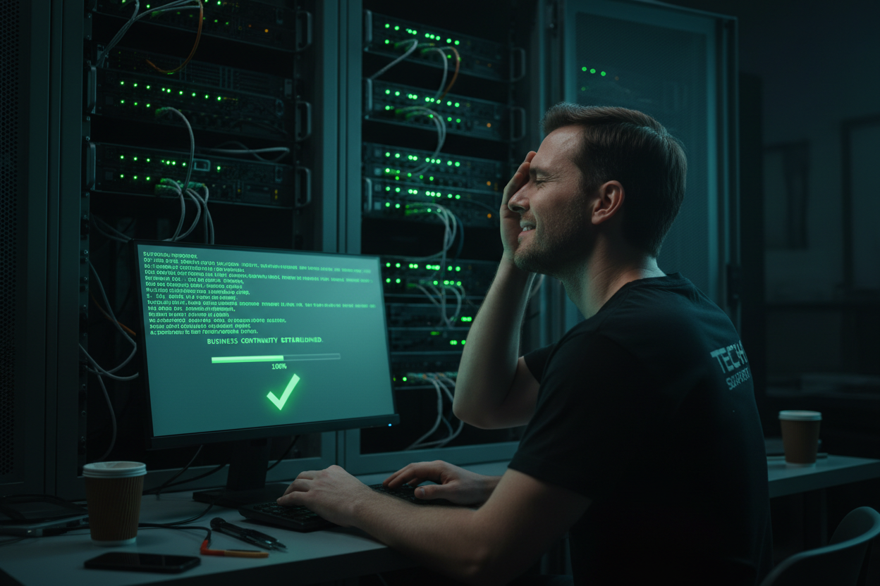 System Recovery and Restoration - Successful Repair Completion