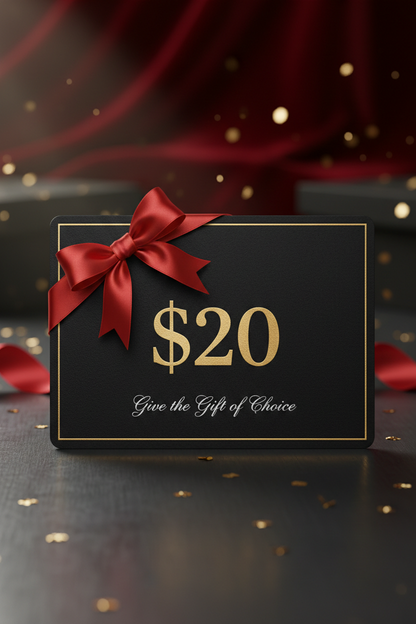 $20 Gift Card - Give the Gift of Choice