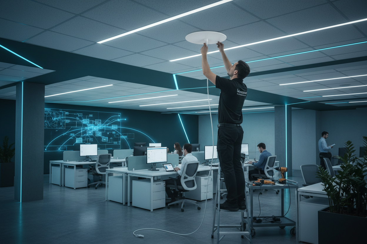 WiFi Access Point Installation - Wireless Network Deployment