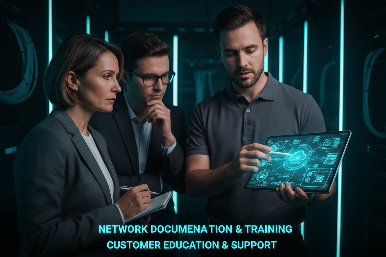 Network Documentation and Training - Professional Handover